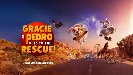 حصريا شاهد فيلم Gracie and Pedro: Pets to the Rescue 2024 مترجم كامل HD